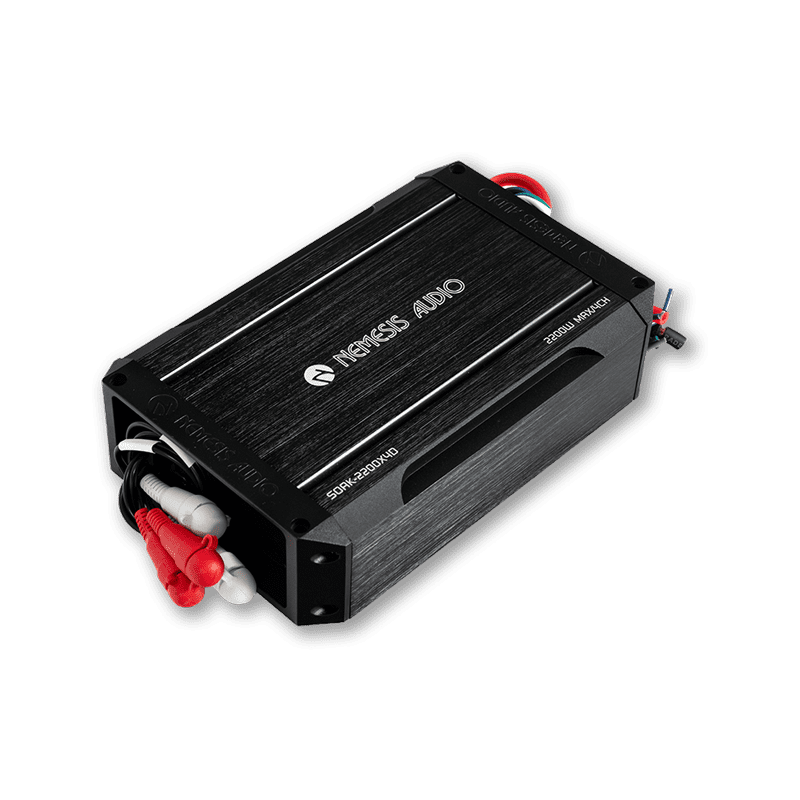 SOAK-2200X4D 2200W Max Waterproof 4-CH Marine Amp