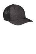 Port Authority C302 Port Authority  Flexfit  Melange Mesh Back Trucker Cap