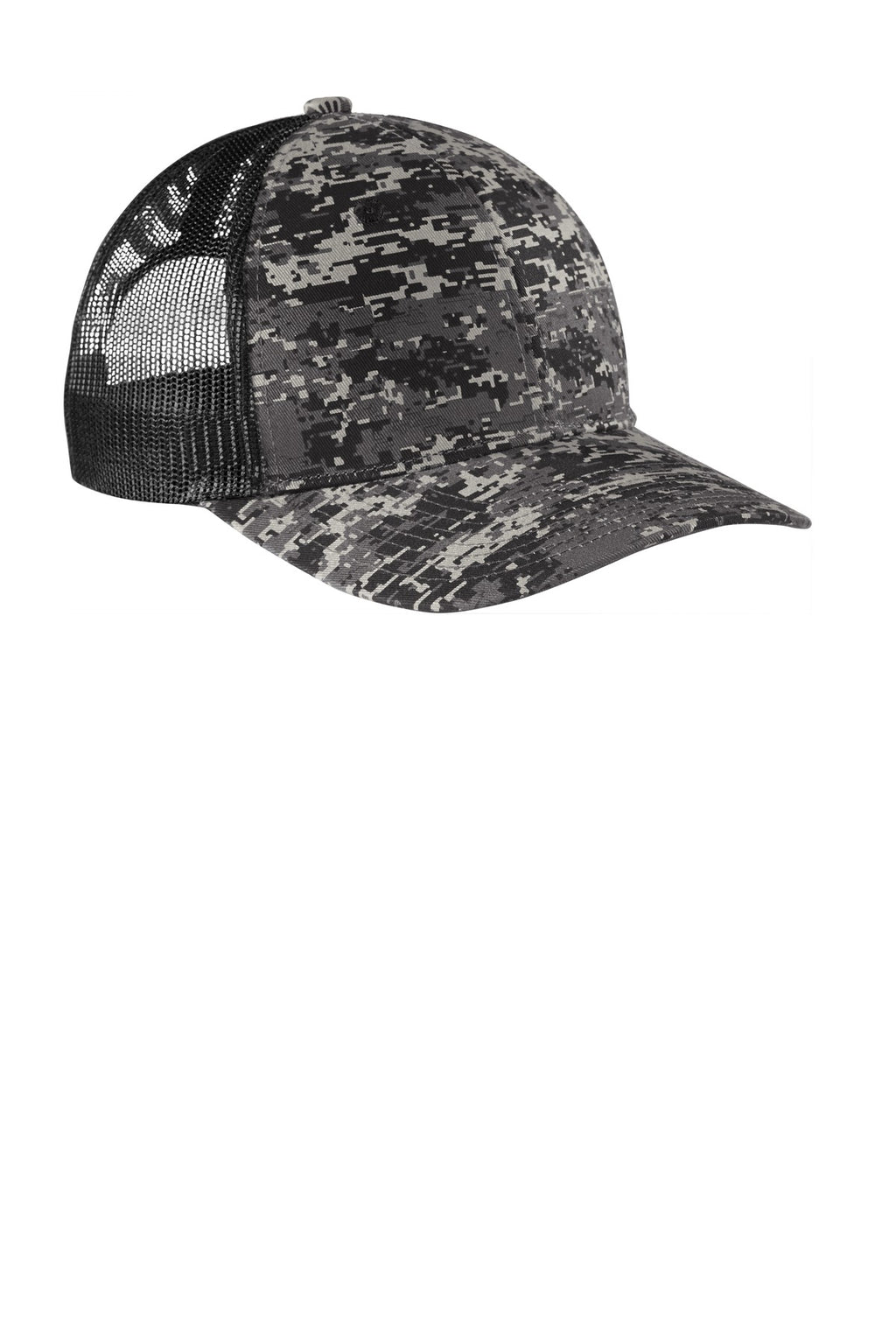 Port Authority C404 Port Authority  Digi Camo Snapback Trucker Cap