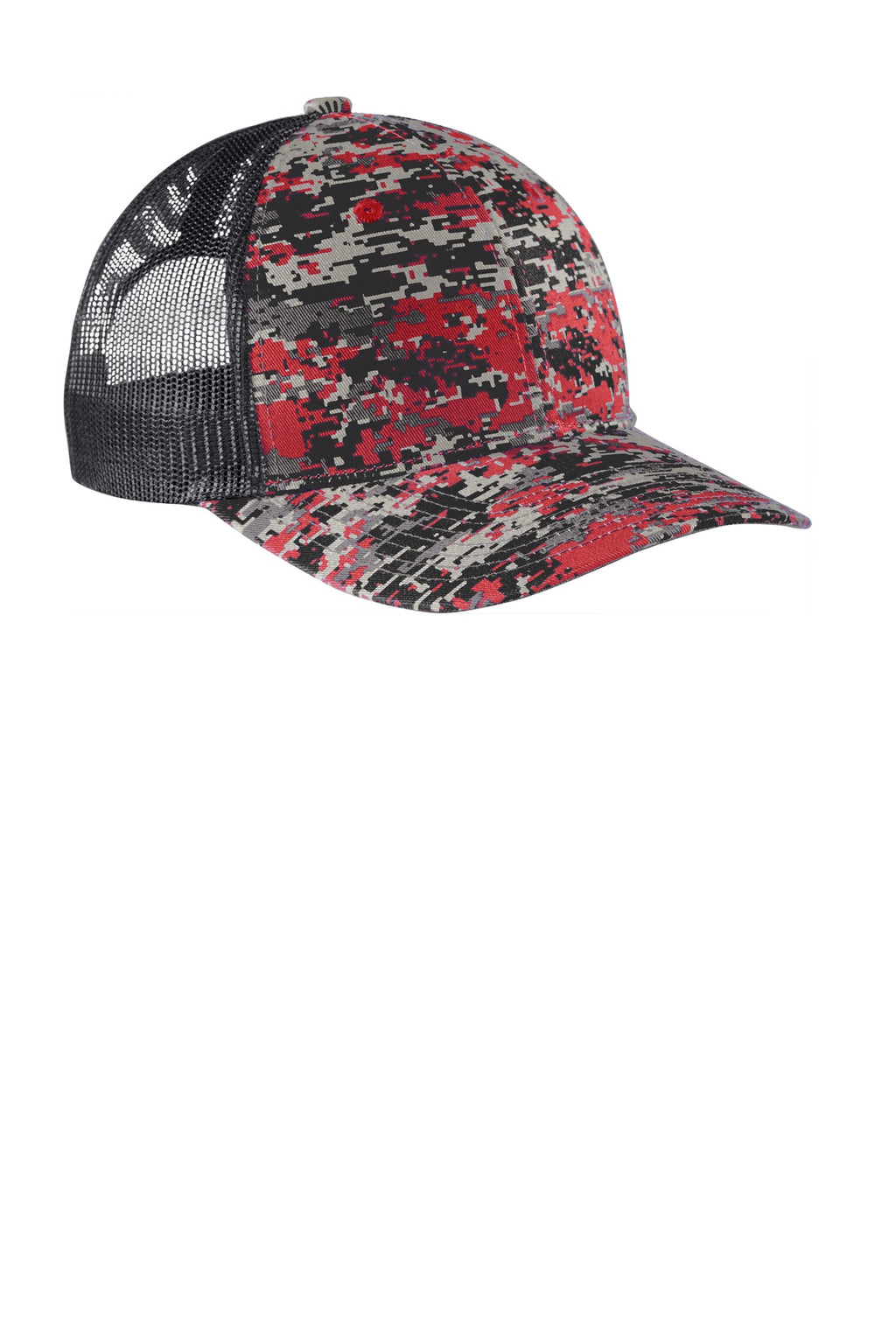 Port Authority C404 Port Authority  Digi Camo Snapback Trucker Cap