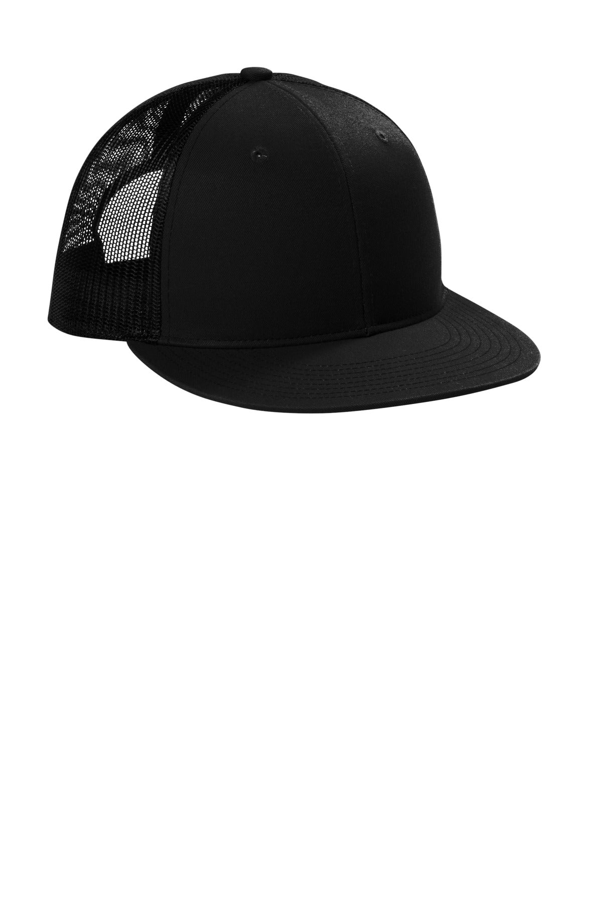 Port Authority C407 Port Authority Snapback Flat Bill Trucker Cap