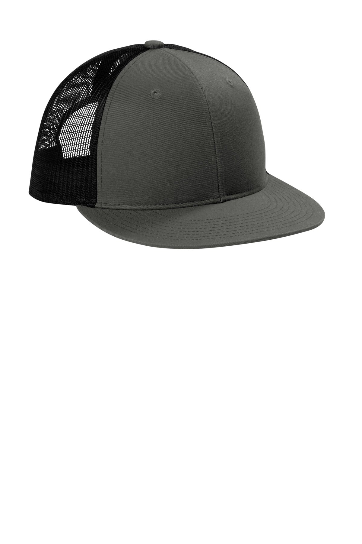 Port Authority C407 Port Authority Snapback Flat Bill Trucker Cap