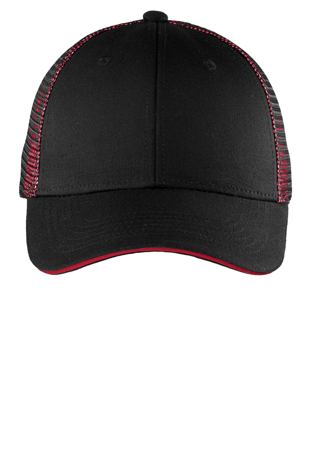 Port Authority C818 Port Authority Double Mesh Snapback Sandwich Bill Cap