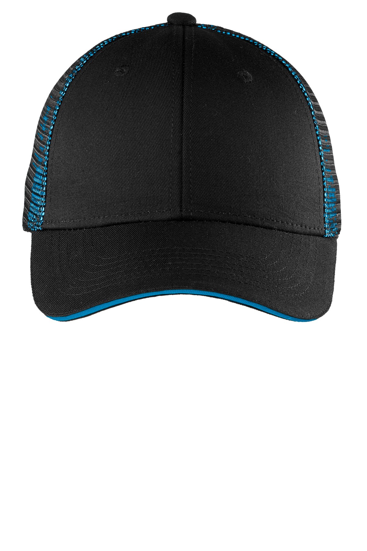 Port Authority C818 Port Authority Double Mesh Snapback Sandwich Bill Cap
