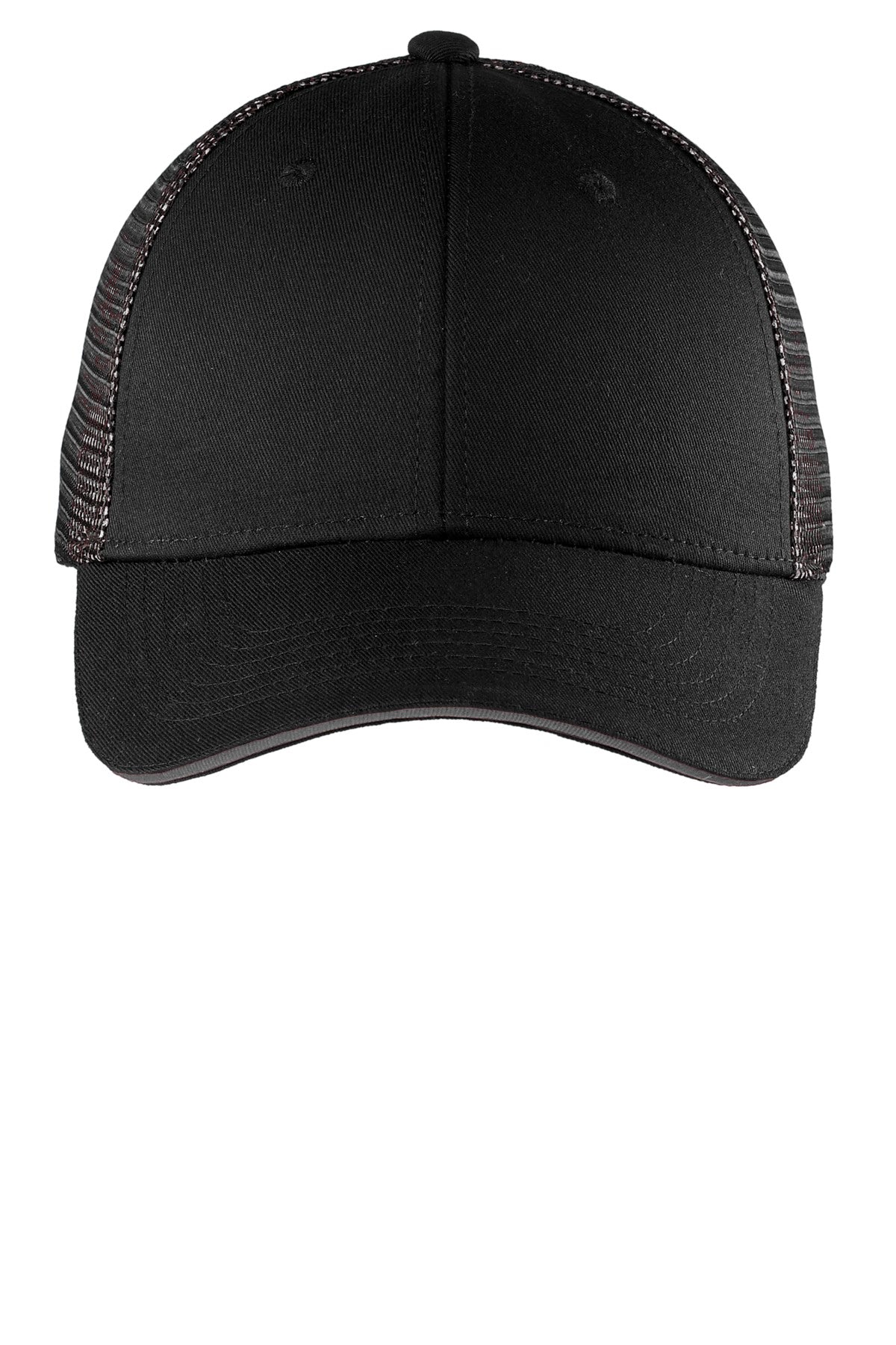 Port Authority C818 Port Authority Double Mesh Snapback Sandwich Bill Cap