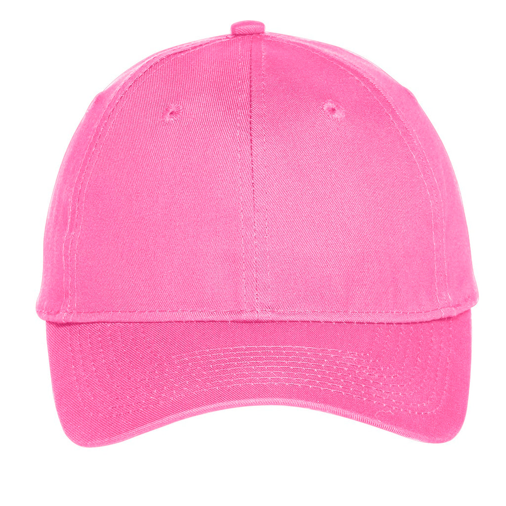 Port Authority C914 Panel Unstructured Twill Cap