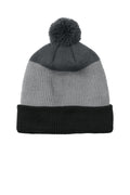 Port Authority C979 Port Authority Cozy Striped Pom Beanie