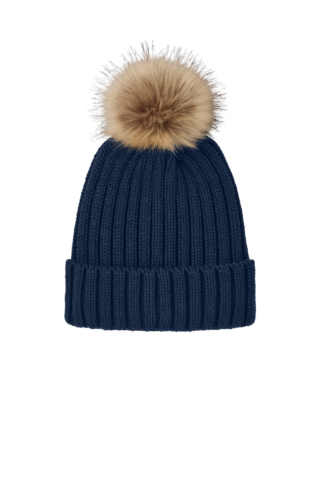 Port Authority C990 Port Authority Faux Fur Pom Beanie