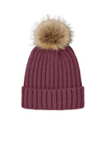Port Authority C990 Port Authority Faux Fur Pom Beanie