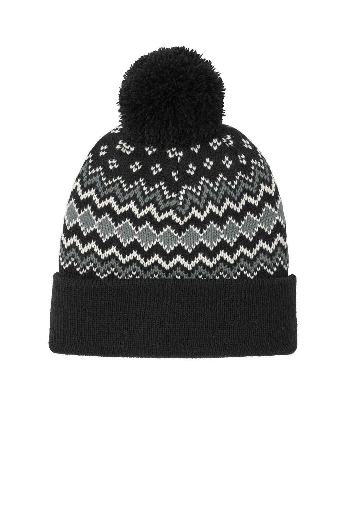 Port Authority C991 Port Authority Alpine Pom Beanie