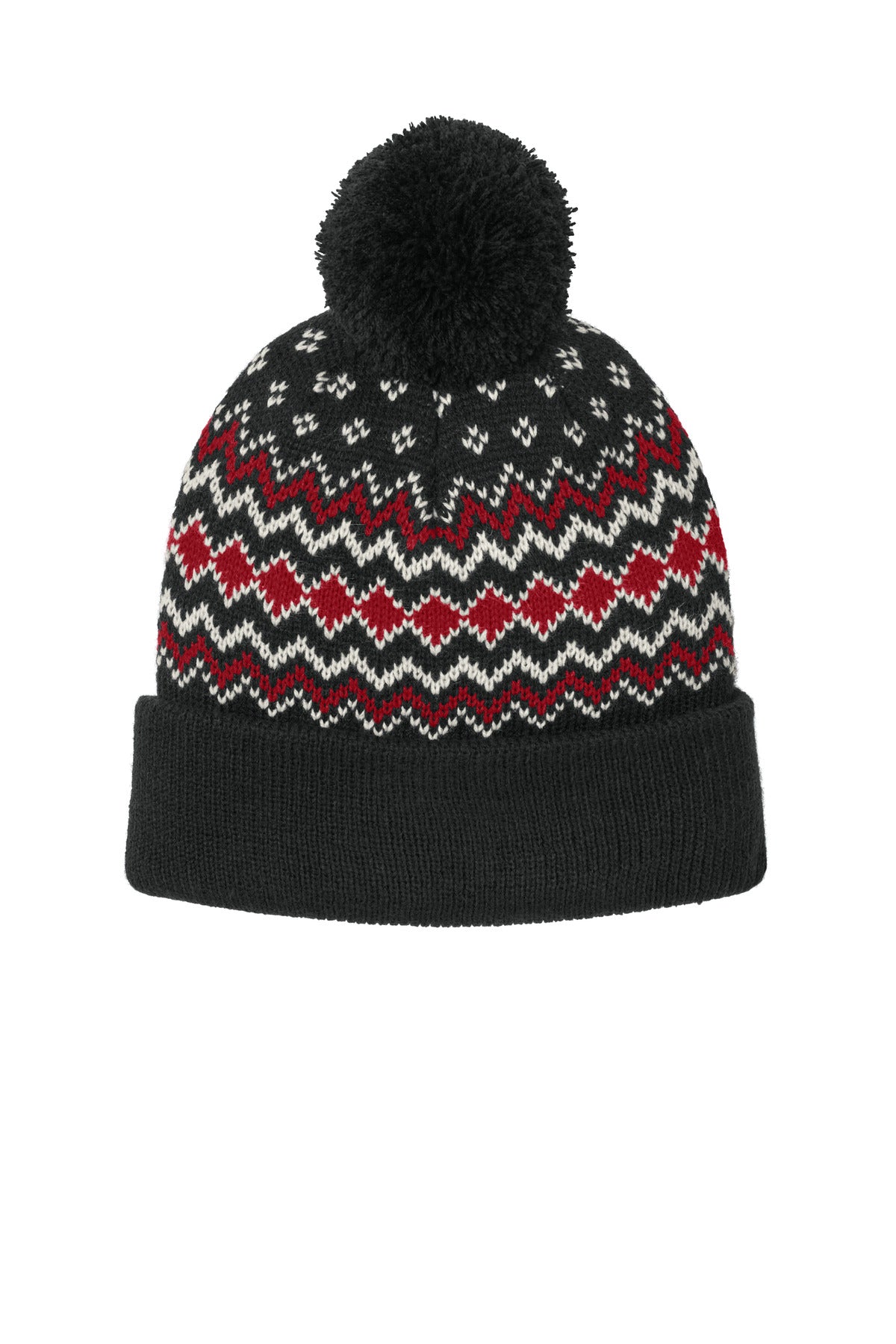 Port Authority C991 Port Authority Alpine Pom Beanie