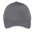 Port Authority CP85 Port Authority Cotton Twill Sandwich Bill Cap