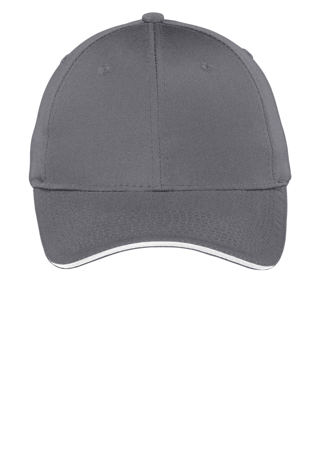 Port Authority CP85 Port Authority Cotton Twill Sandwich Bill Cap