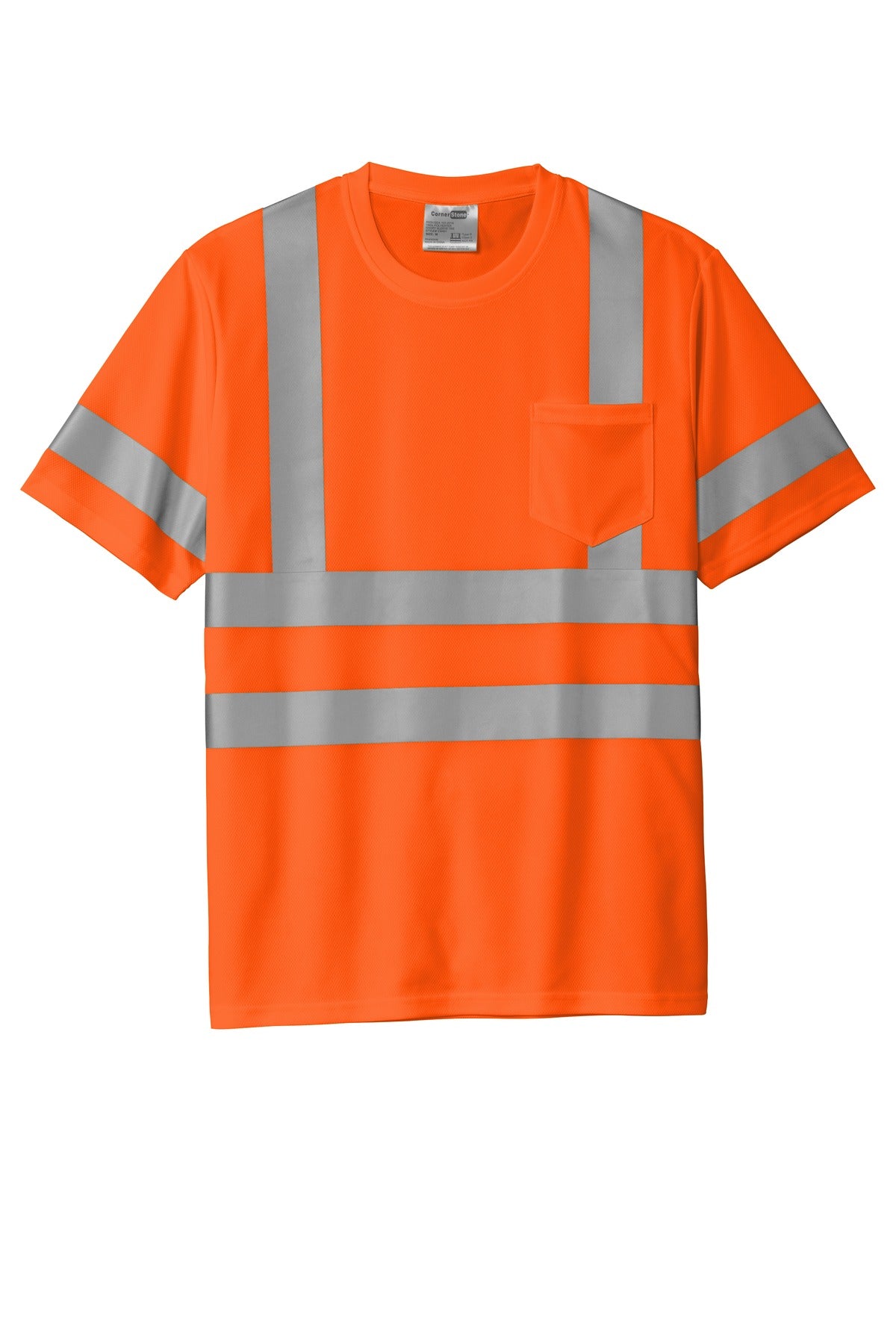 CornerStone CS202 CornerStone  ANSI 107 Class 3 Mesh Tee