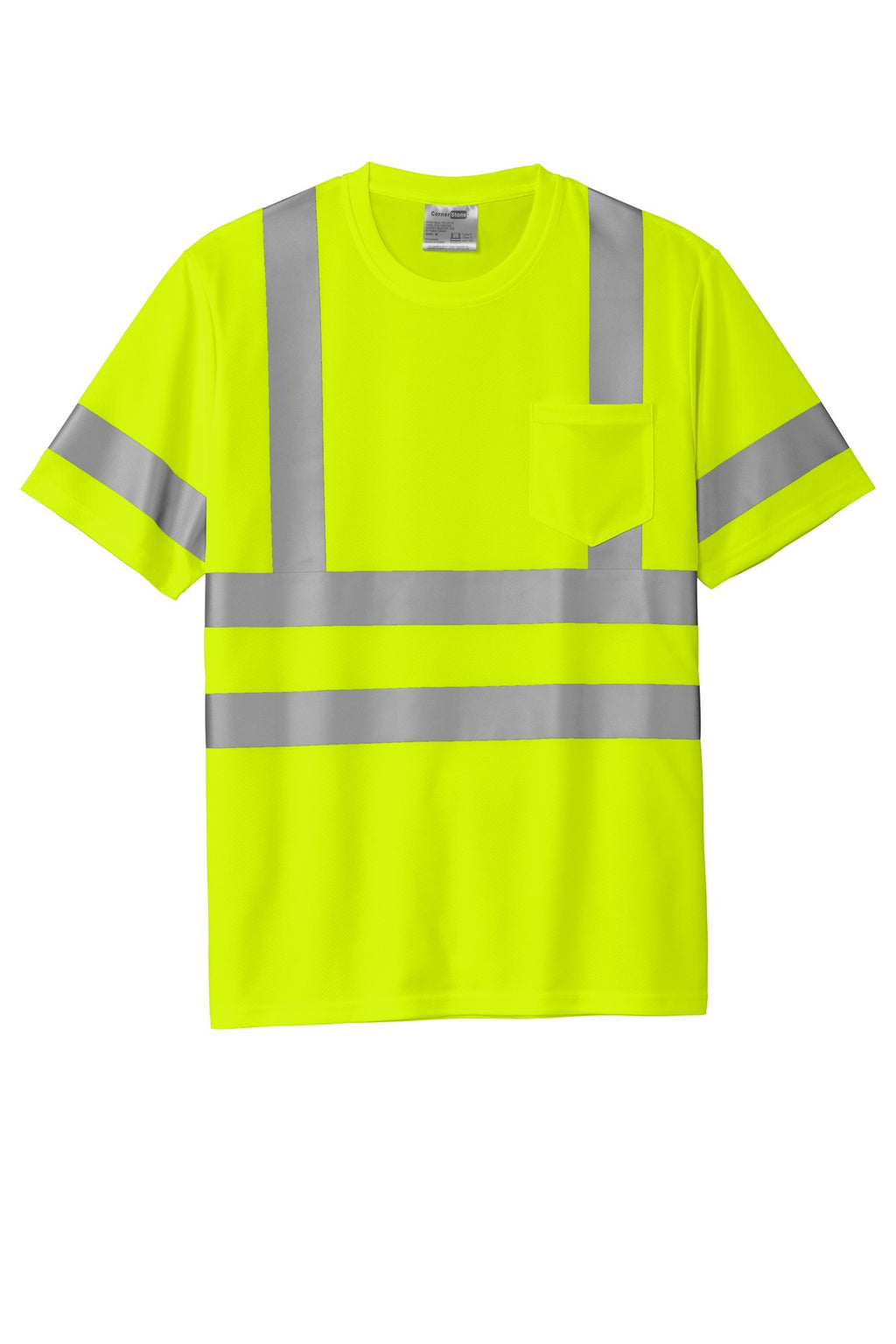 CornerStone CS202 CornerStone  ANSI 107 Class 3 Mesh Tee