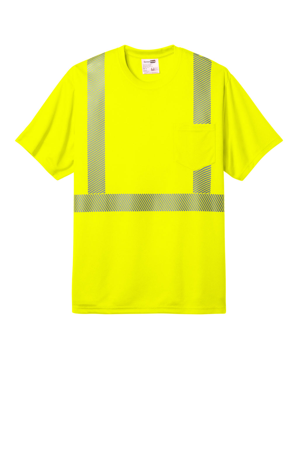 CornerStone CS204 CornerStone ANSI 107 Class 2 Segmented Tape Tee