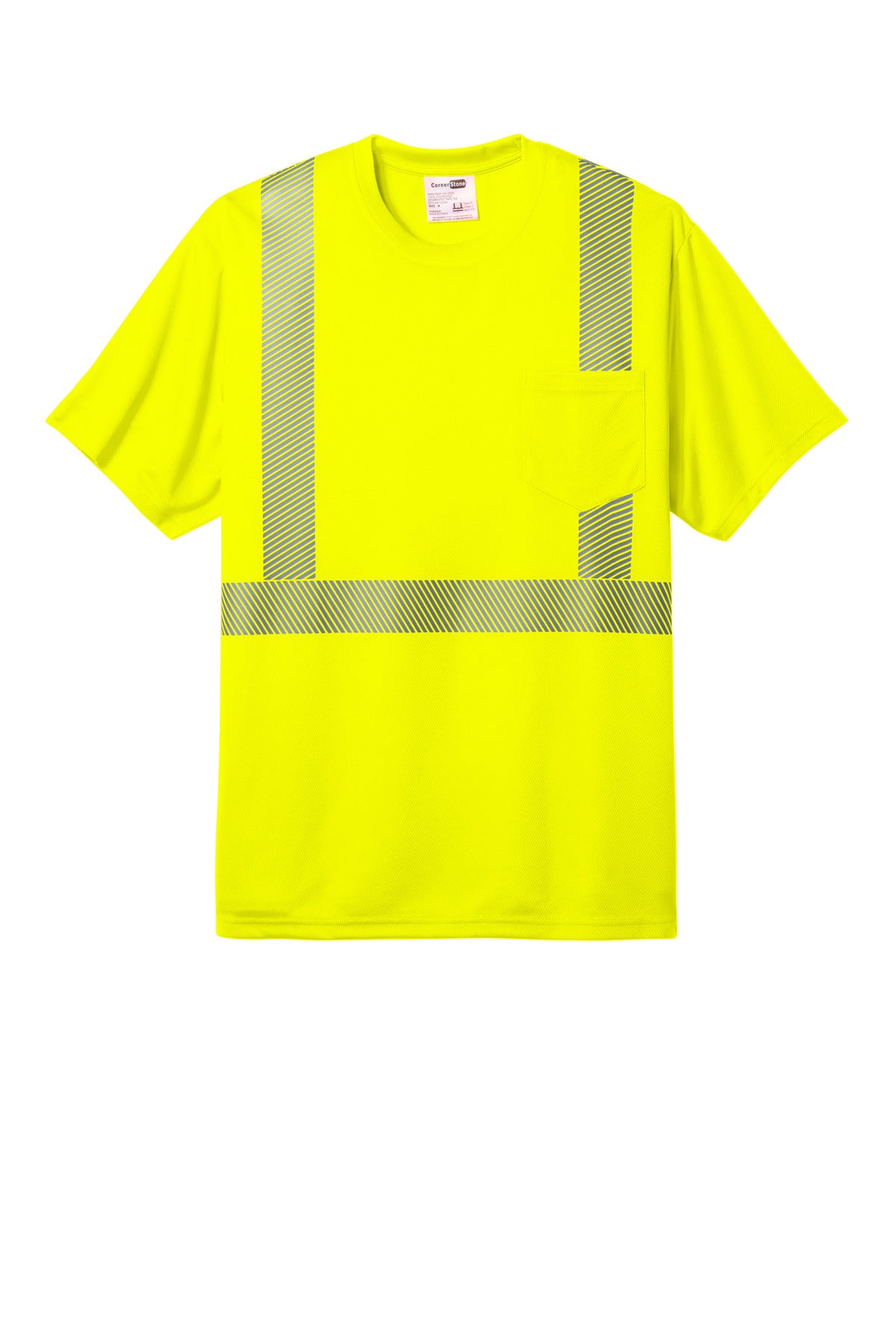 CornerStone CS204 CornerStone ANSI 107 Class 2 Segmented Tape Tee