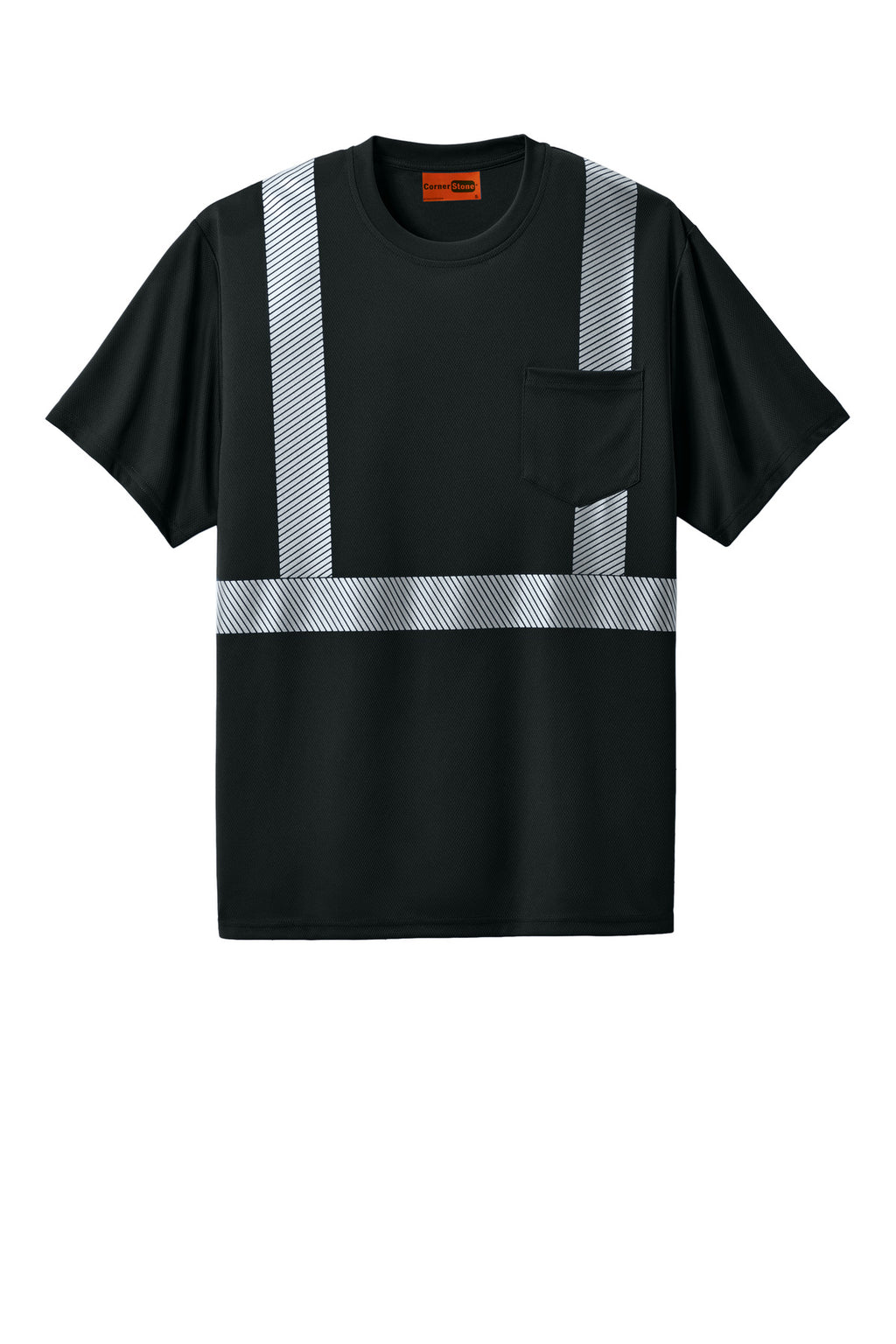 CornerStone CS206 CornerStone Enhanced Visibility Segmented Tape Tee