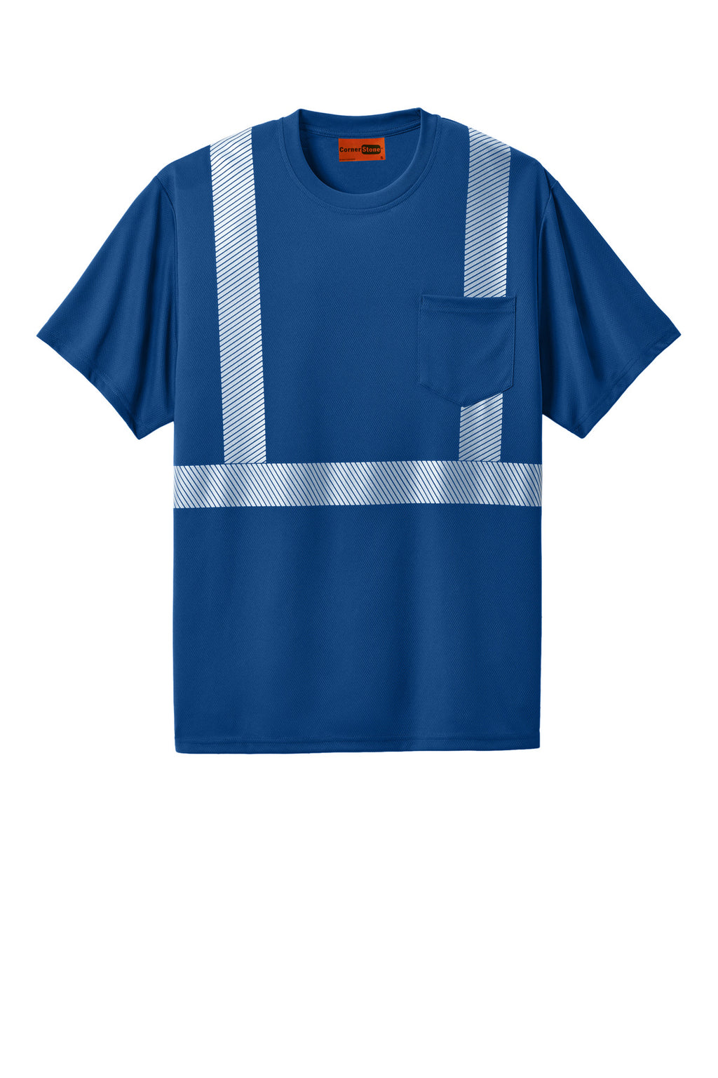 CornerStone CS206 CornerStone Enhanced Visibility Segmented Tape Tee