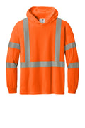 CornerStone CS208 CornerStone ANSI 107 Class 3 Long Sleeve Segmented Tape Hooded Tee