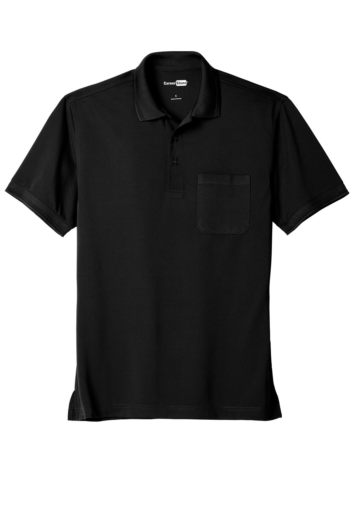 CornerStone CS4020P Proof Pique Pocket Polo