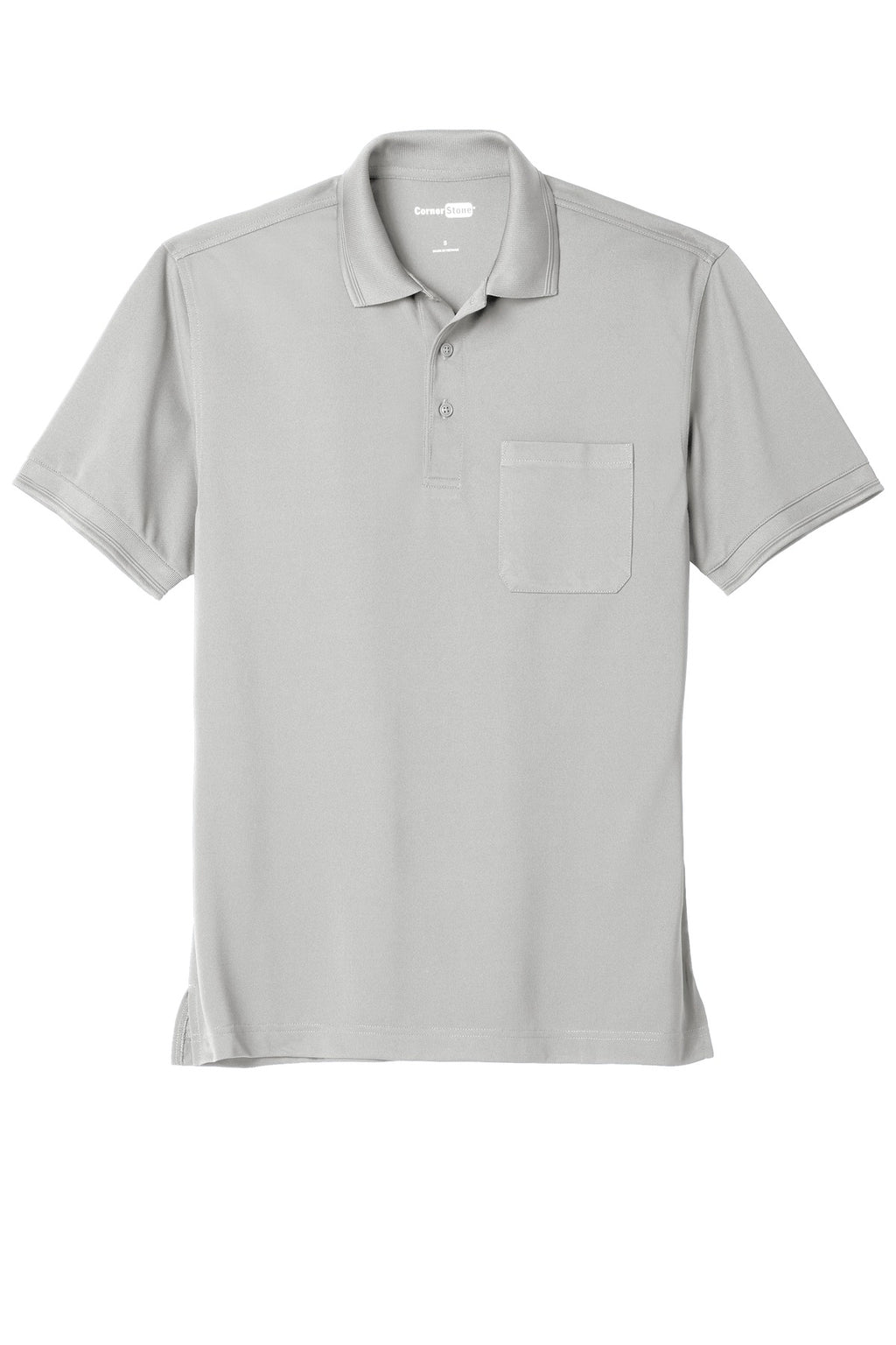 CornerStone CS4020P Proof Pique Pocket Polo