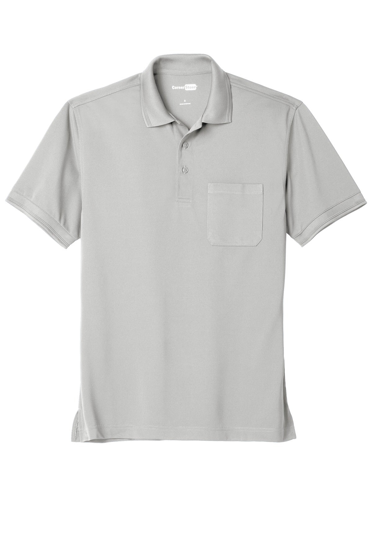 CornerStone CS4020P Proof Pique Pocket Polo