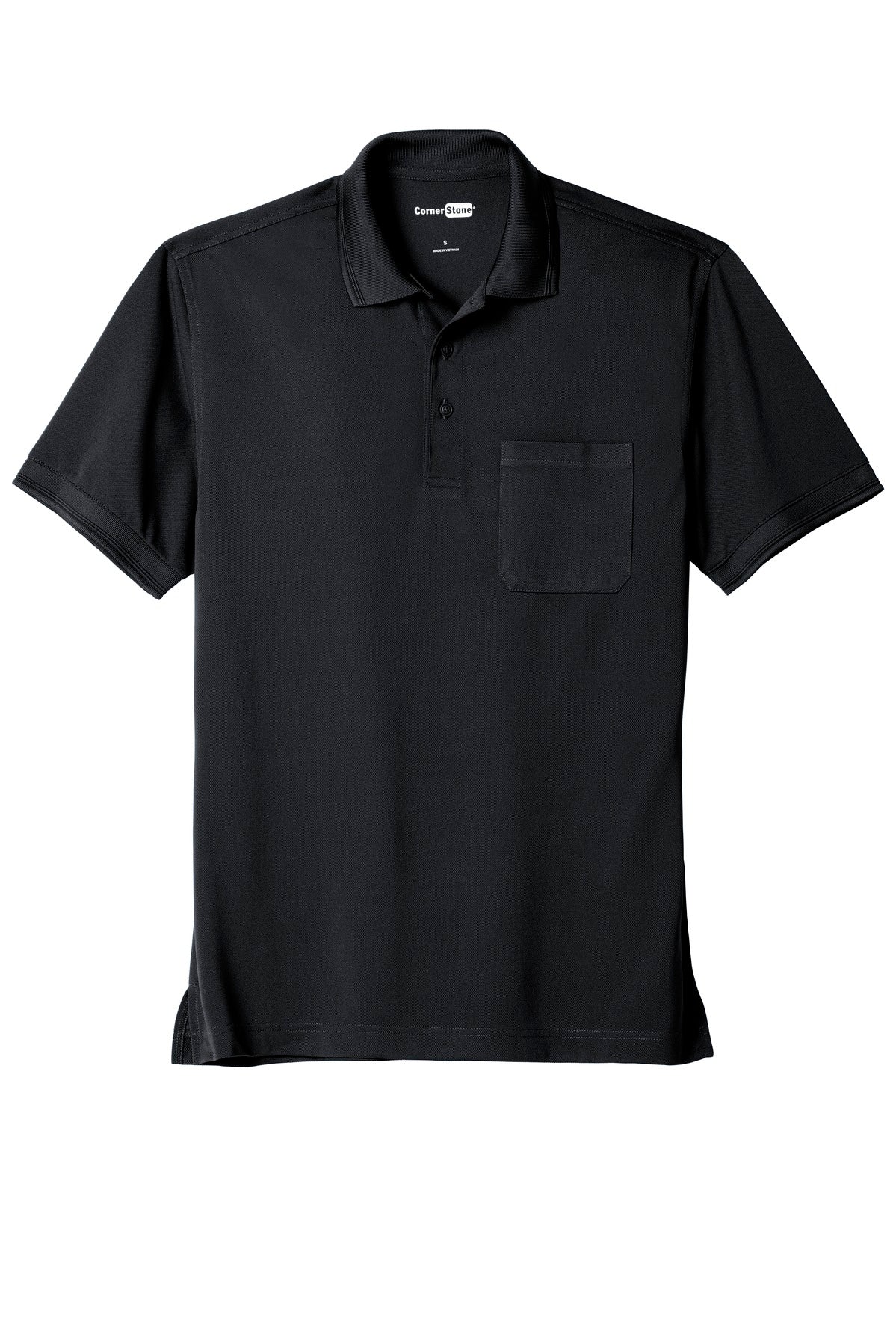 CornerStone CS4020P Proof Pique Pocket Polo