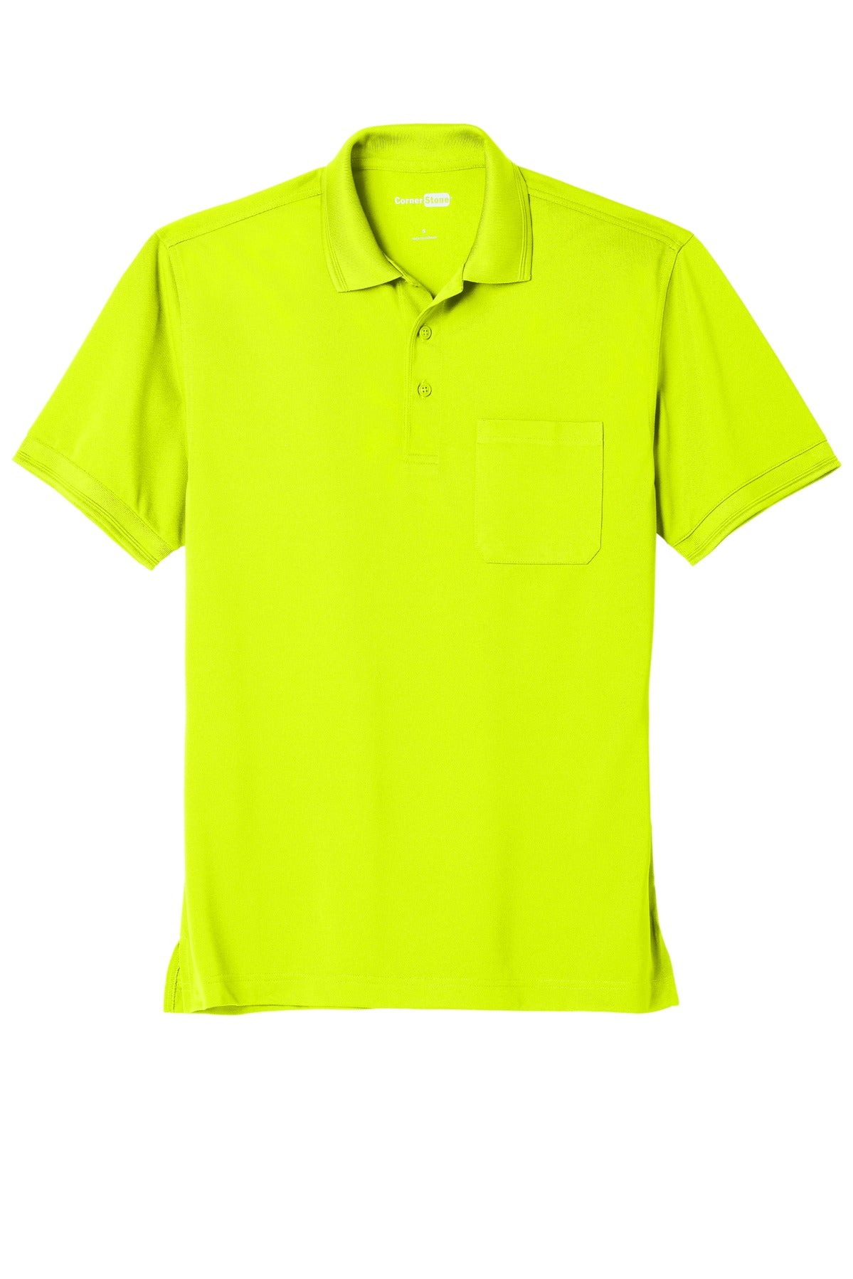CornerStone CS4020P Proof Pique Pocket Polo
