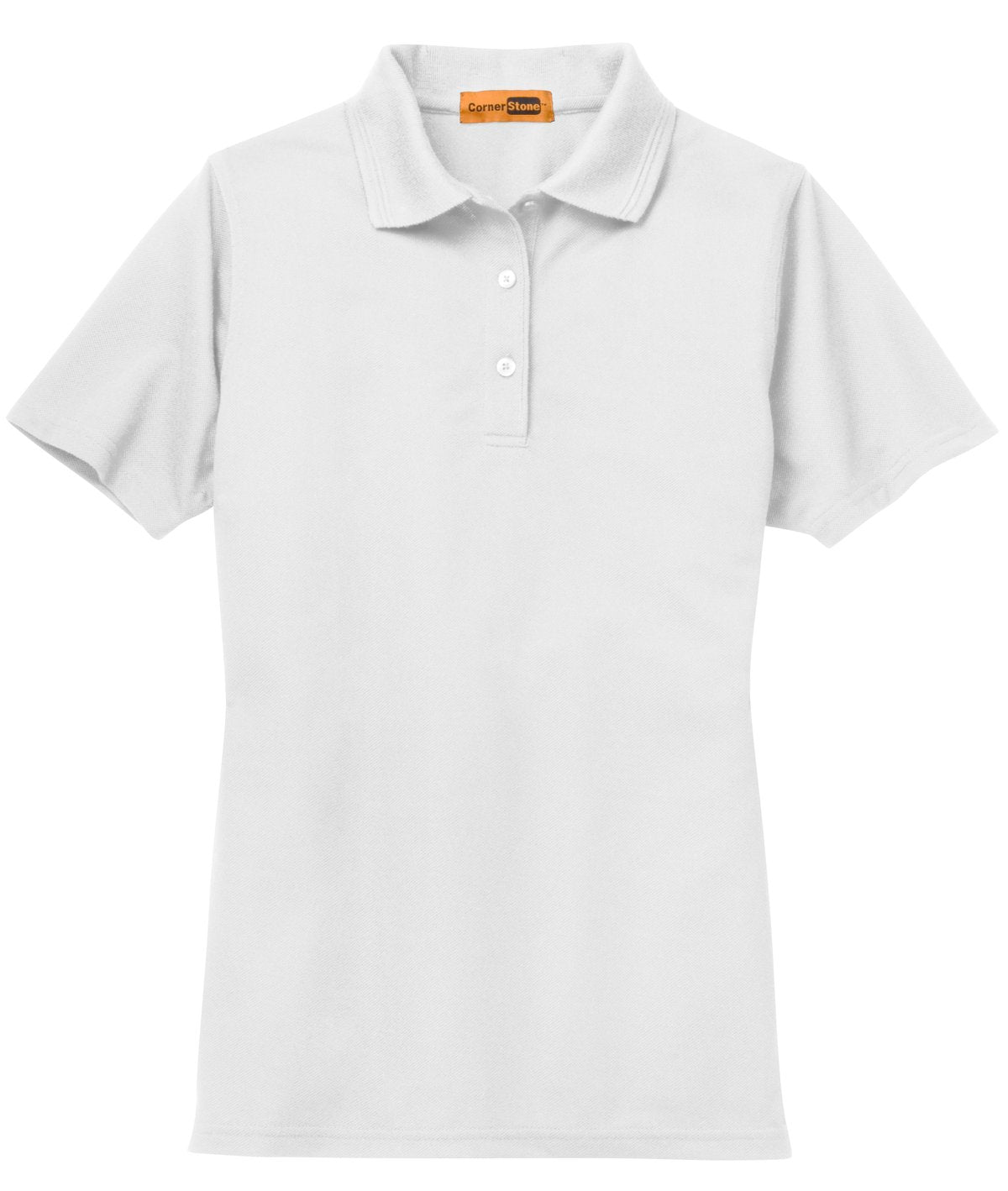 CornerStone CS403 Ladies Industrial Pique Polo