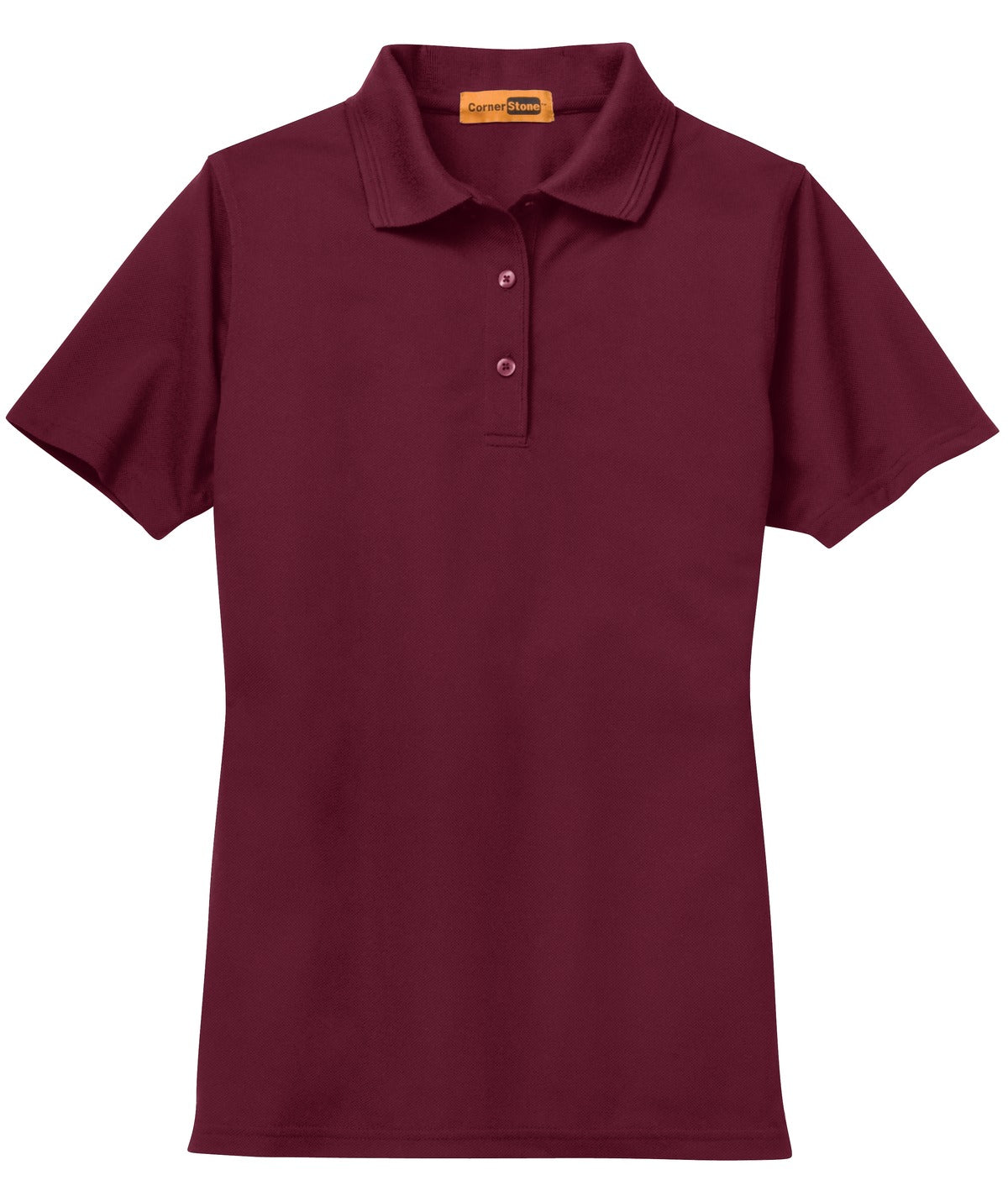 CornerStone CS403 Ladies Industrial Pique Polo