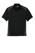 CornerStone CS416 Proof Two Way Colorblock Pocket Polo