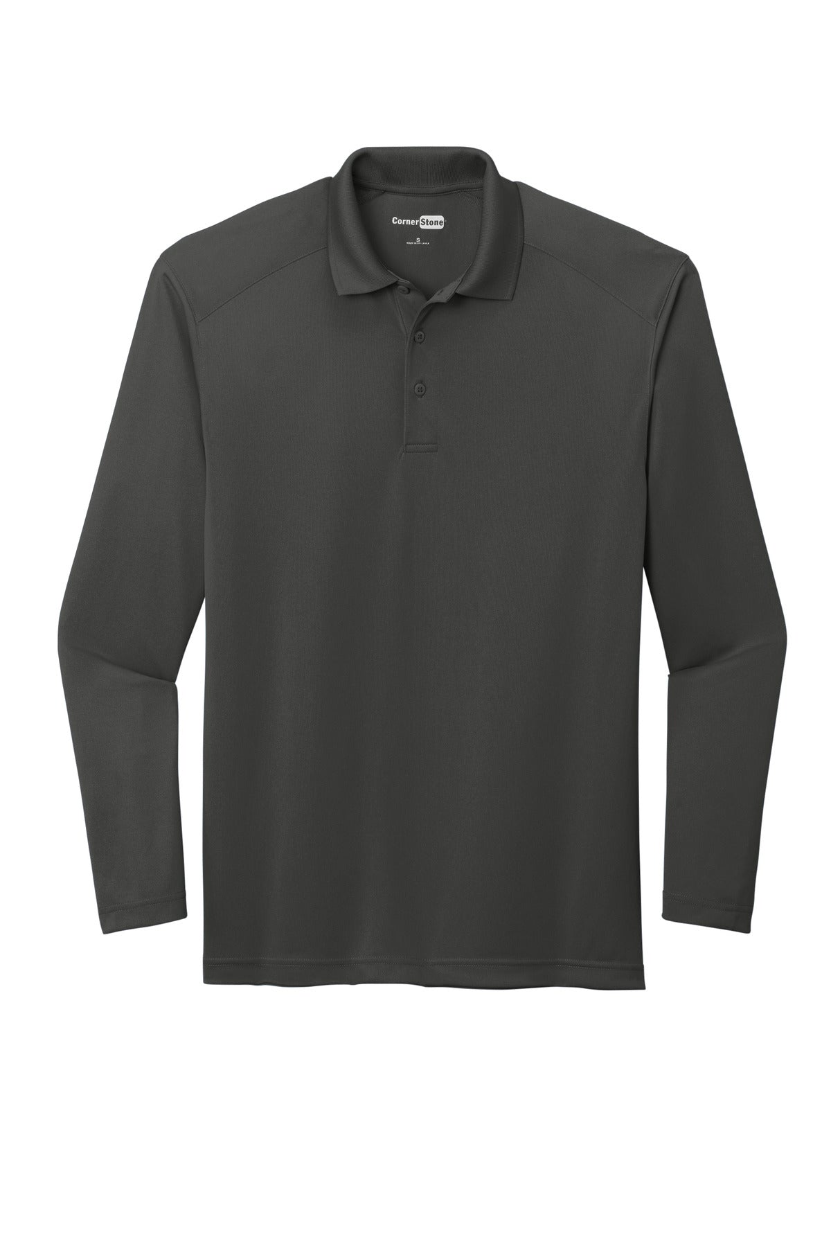 CornerStone CS418LS Proof Long Sleeve Polo