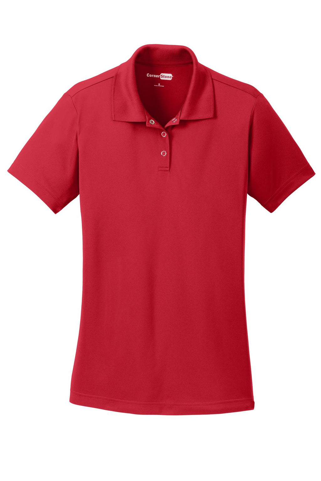 CornerStone CS422 DISCONTINUED CornerStone Ladies Micropique Gripper Polo
