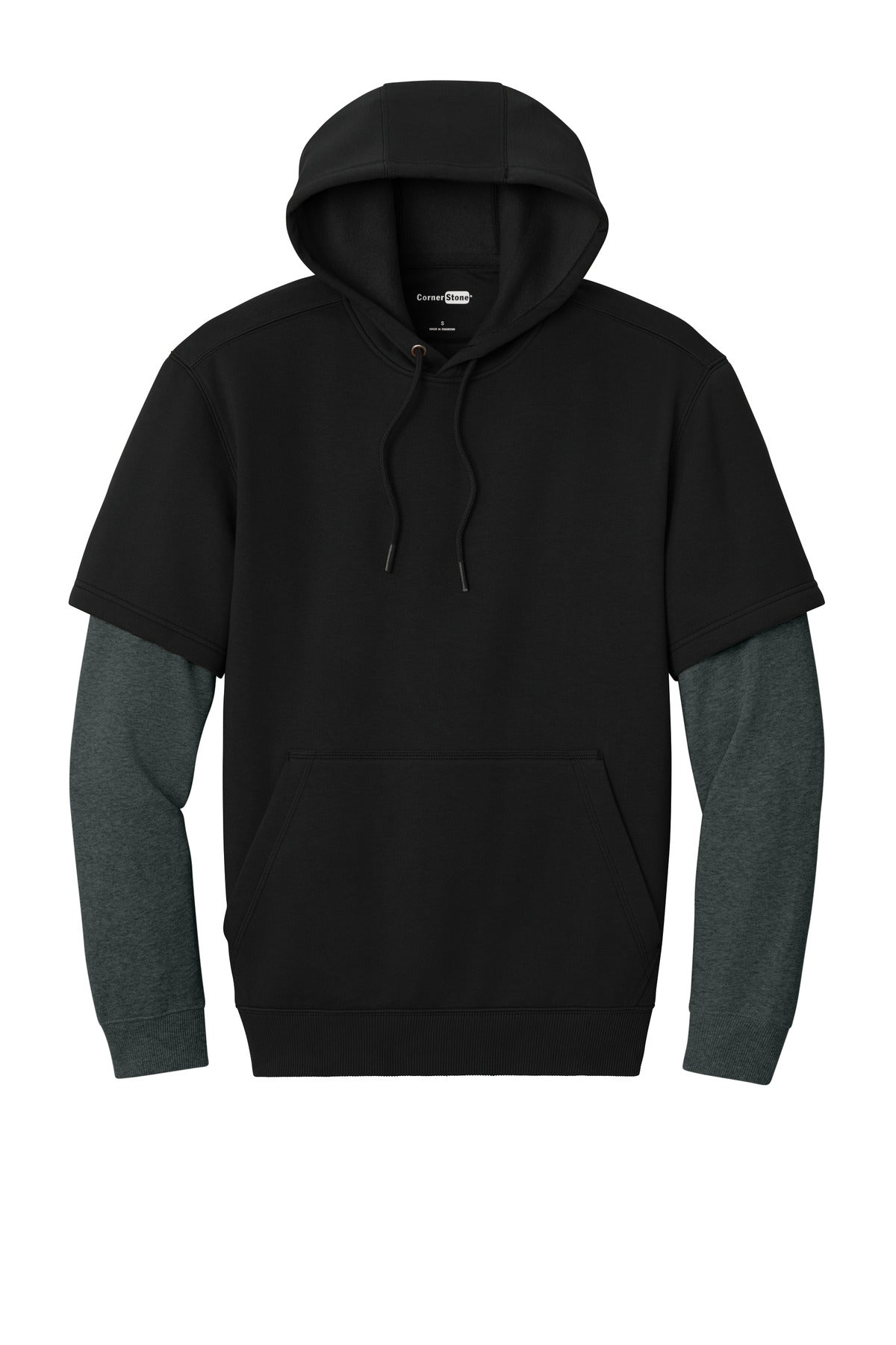 CornerStone CSF632 CornerStone Tough Fleece Layered Hoodie