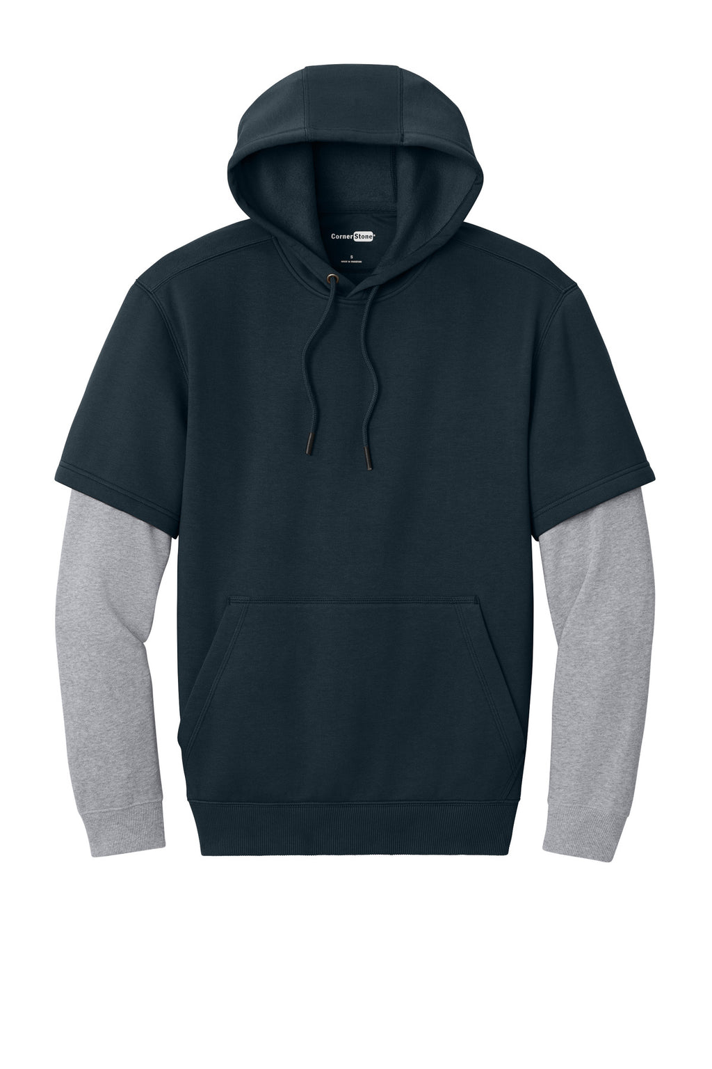 CornerStone CSF632 CornerStone Tough Fleece Layered Hoodie