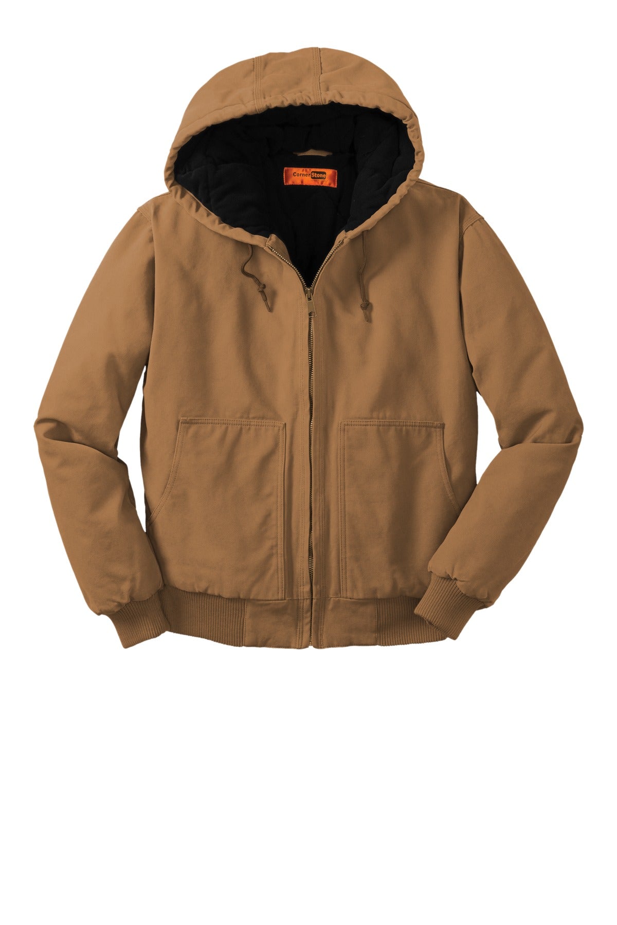 CornerStone CSJ41 CornerStone Washed Duck Cloth Insulated Hooded Work Jacket