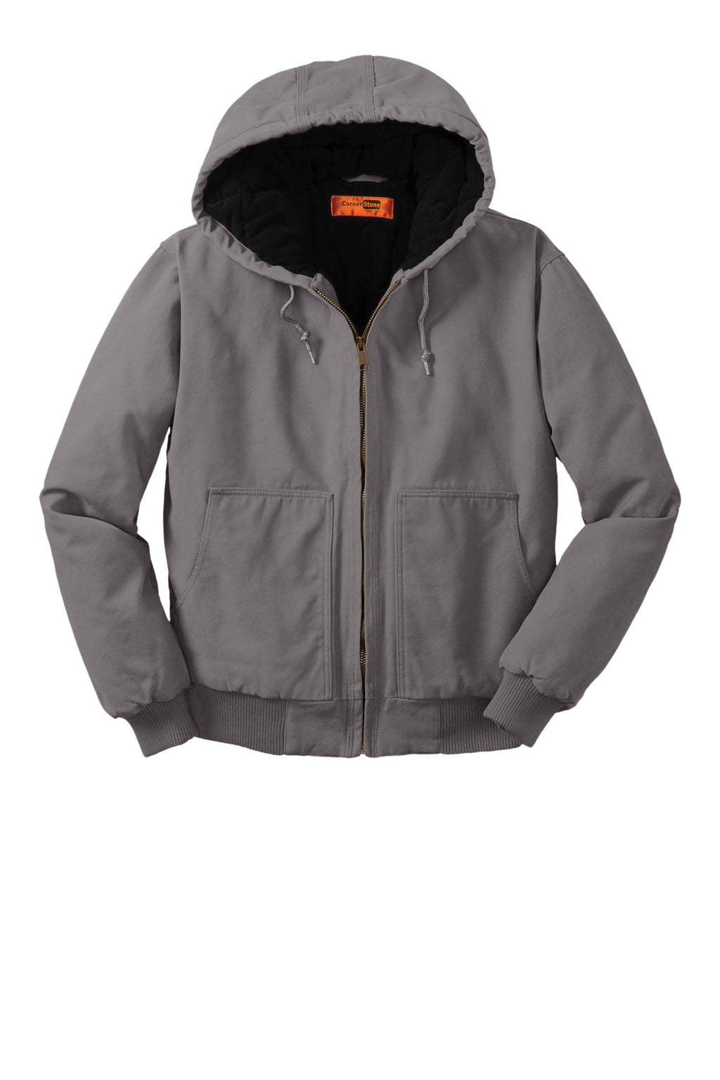 CornerStone CSJ41 CornerStone Washed Duck Cloth Insulated Hooded Work Jacket