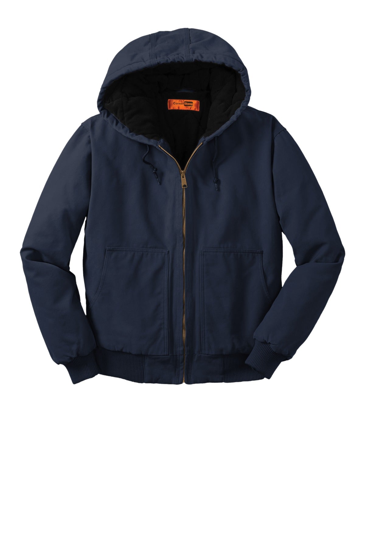 CornerStone CSJ41 CornerStone Washed Duck Cloth Insulated Hooded Work Jacket
