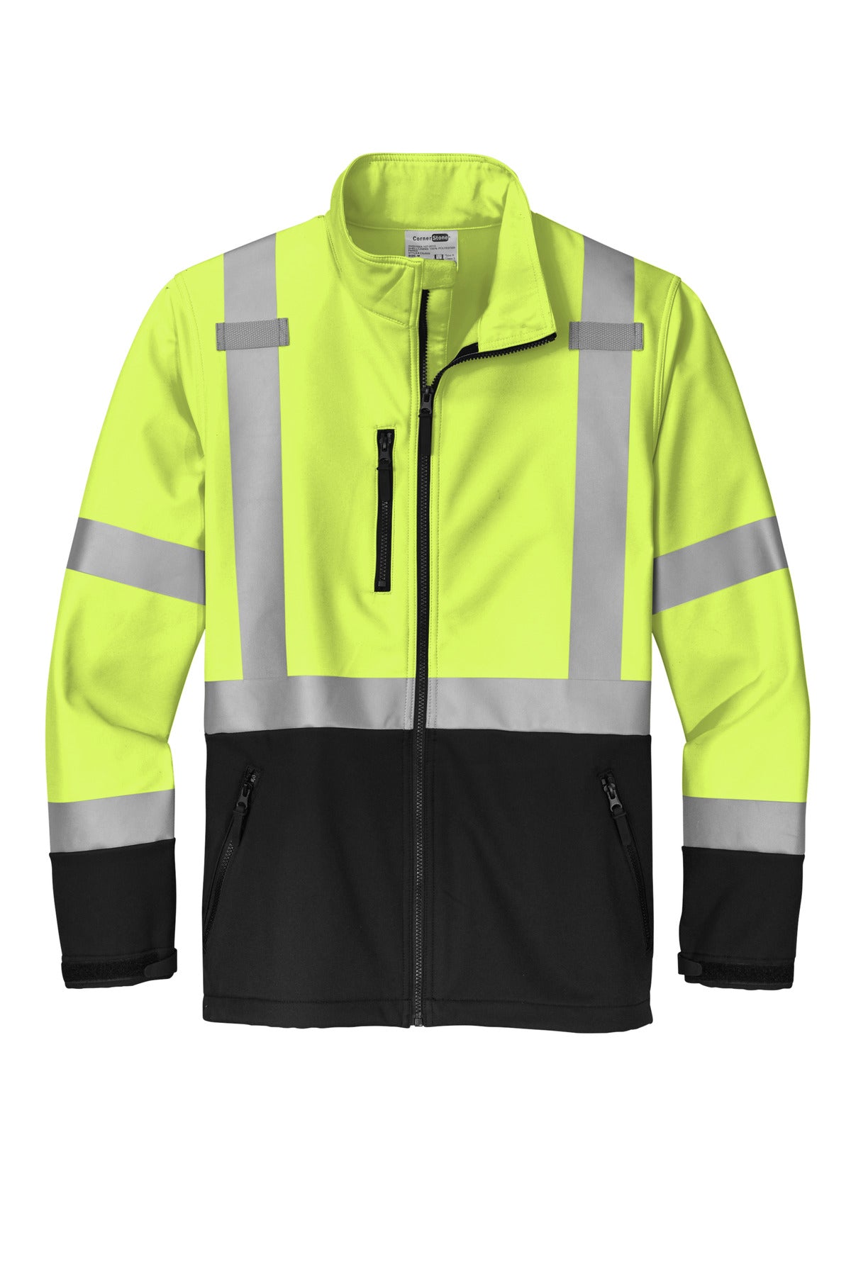CornerStone CSJ503 CornerStone ANSI 107 Class 3 Soft Shell Jacket