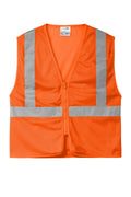 CornerStone CSV101 CornerStone  ANSI 107 Class 2 Economy Mesh Zippered Vest
