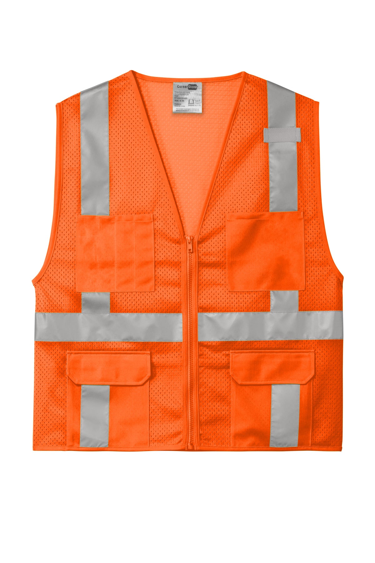 CornerStone CSV104 Pocket Zippered Vest