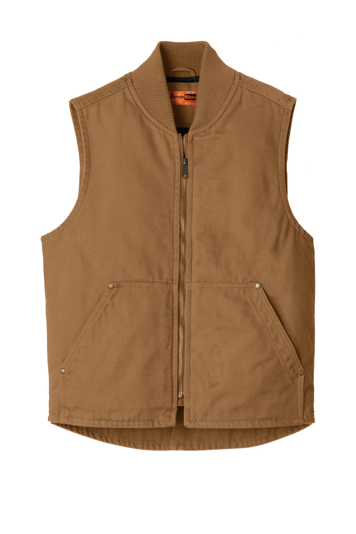 CornerStone CSV40 CornerStone Washed Duck Cloth Vest
