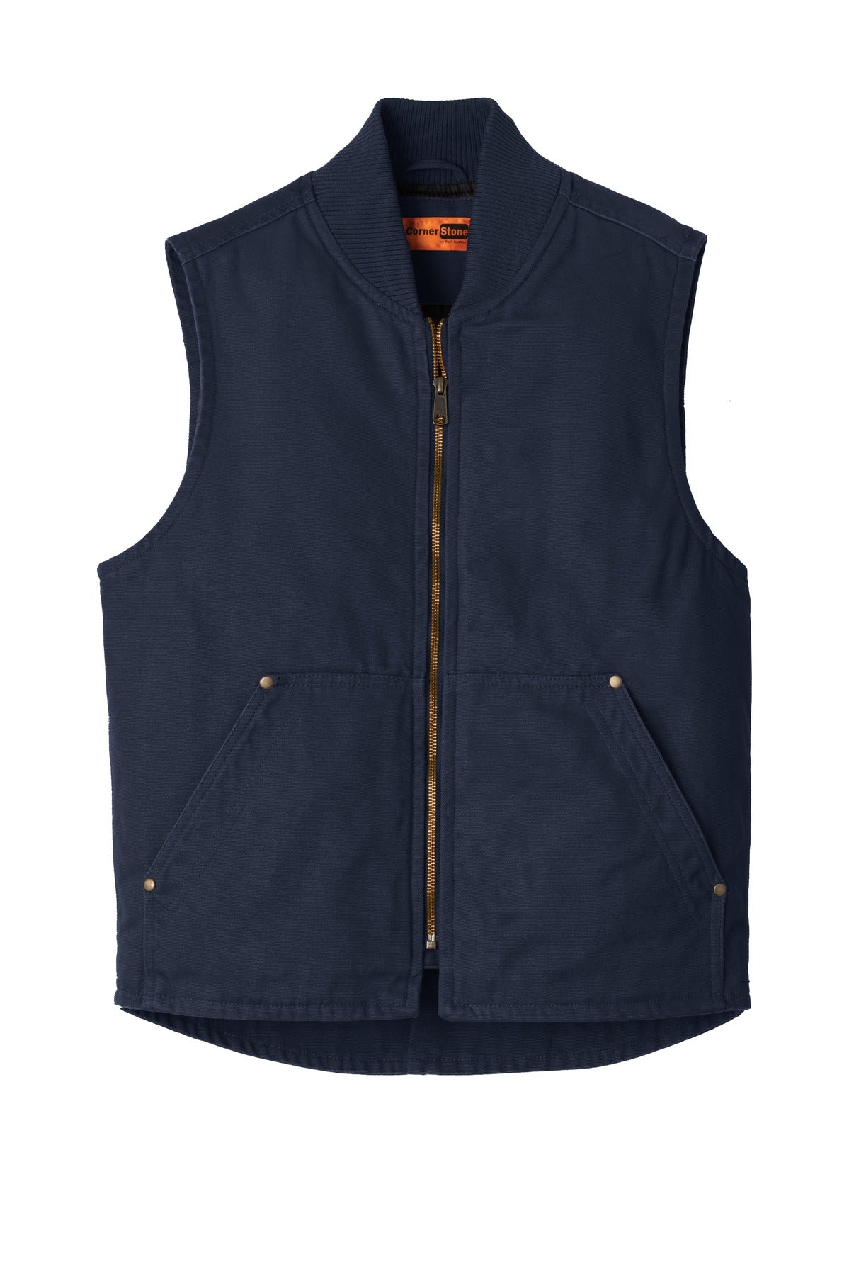 CornerStone CSV40 CornerStone Washed Duck Cloth Vest