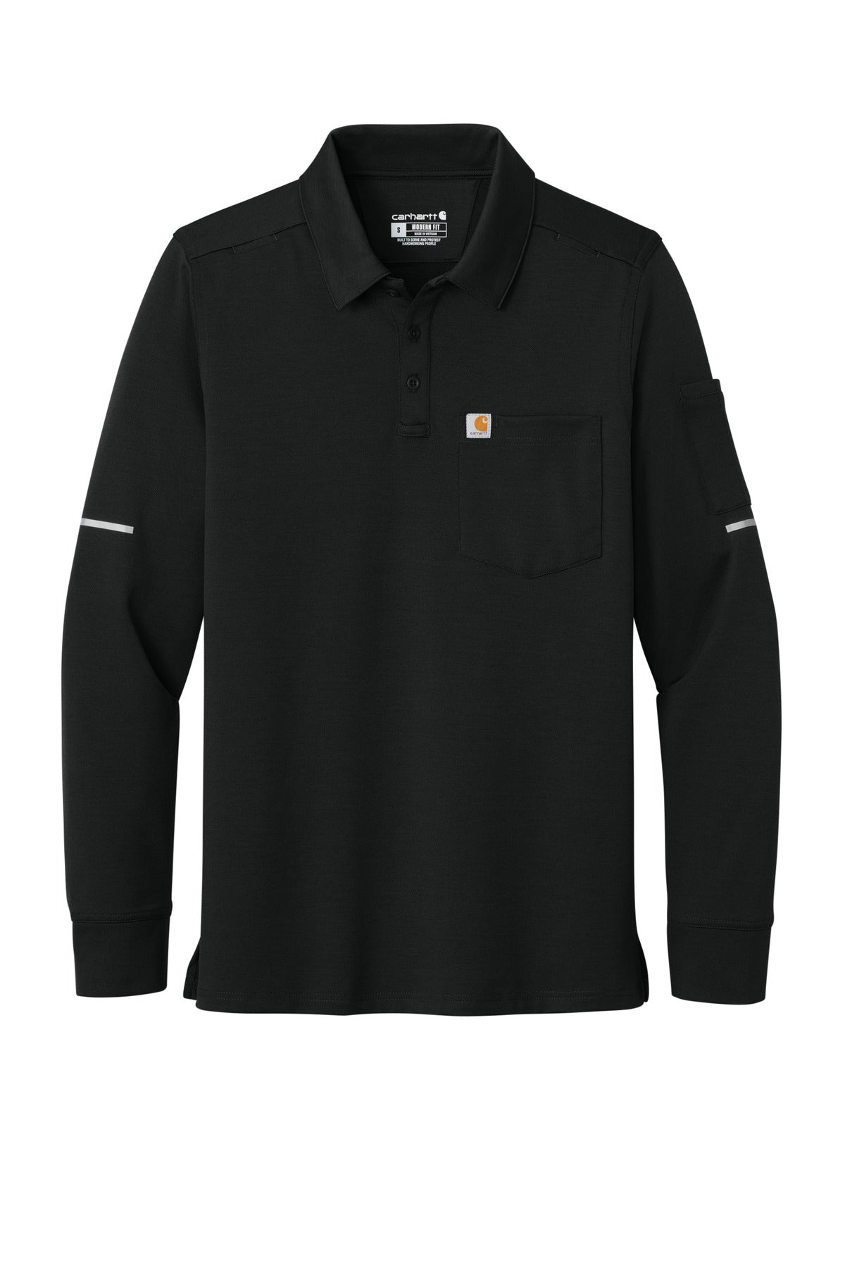 Carhartt CTC16129 Carhartt FLD & RSCU Long Sleeve Polo