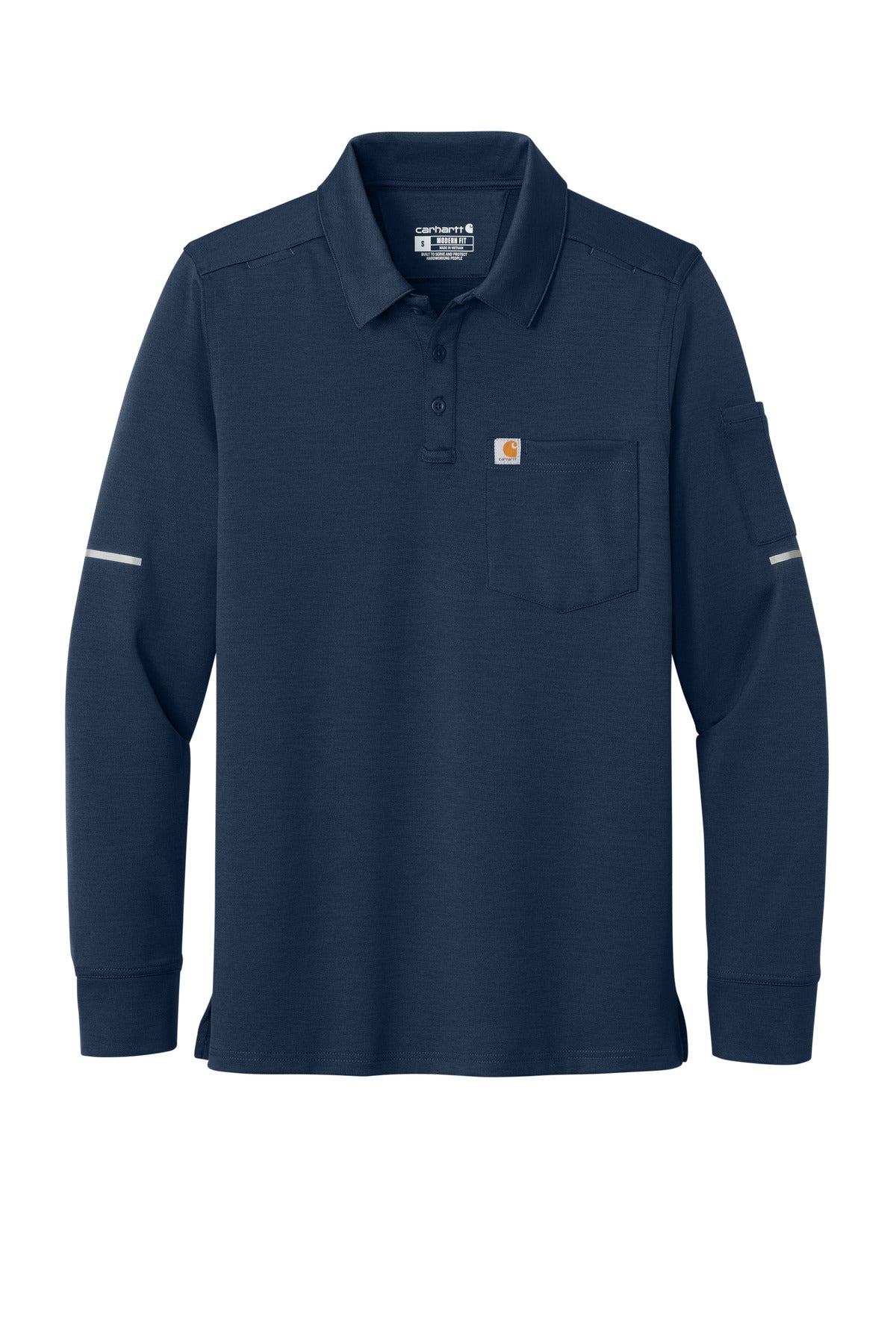 Carhartt CTC16129 Carhartt FLD & RSCU Long Sleeve Polo