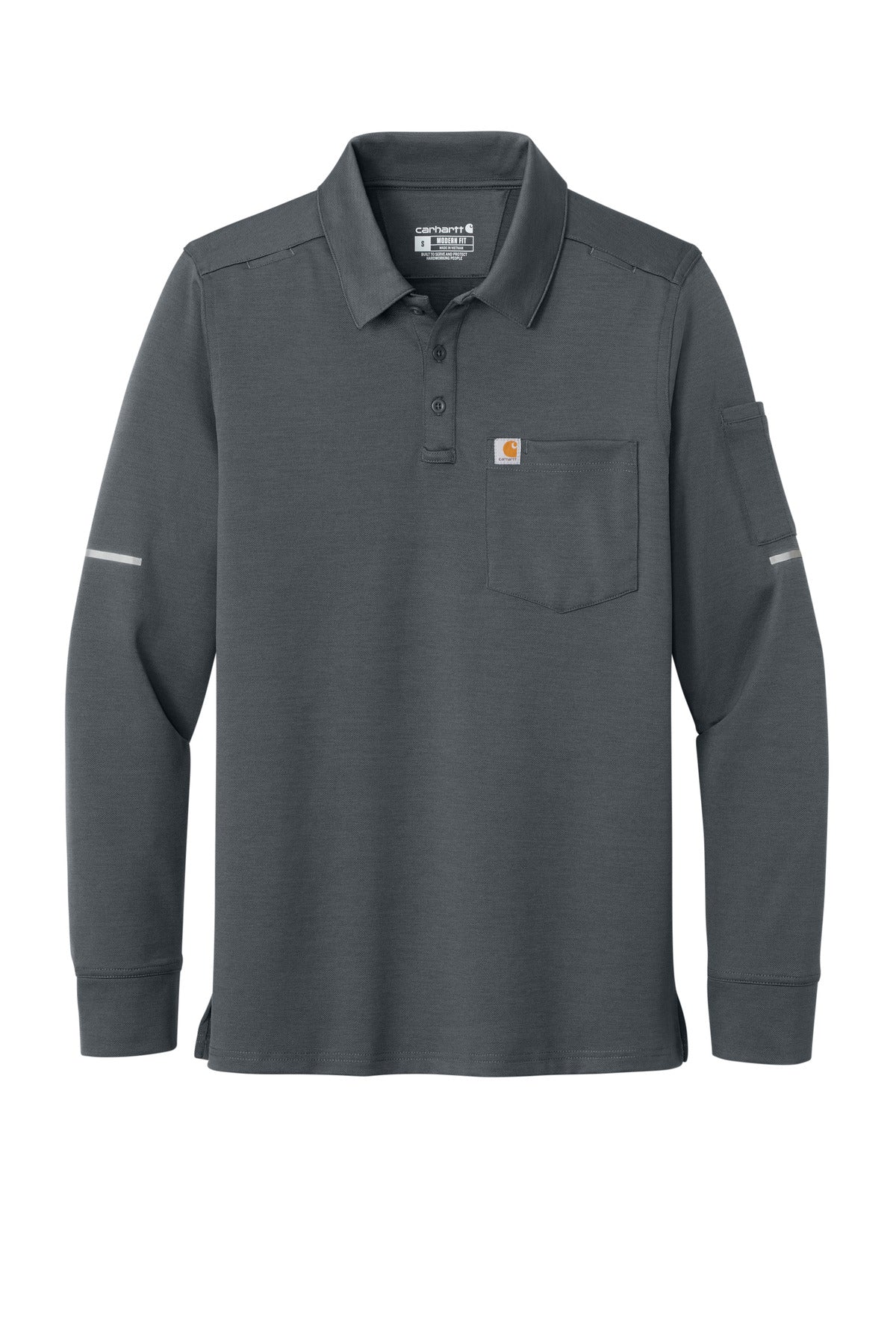 Carhartt CTC16129 Carhartt FLD & RSCU Long Sleeve Polo