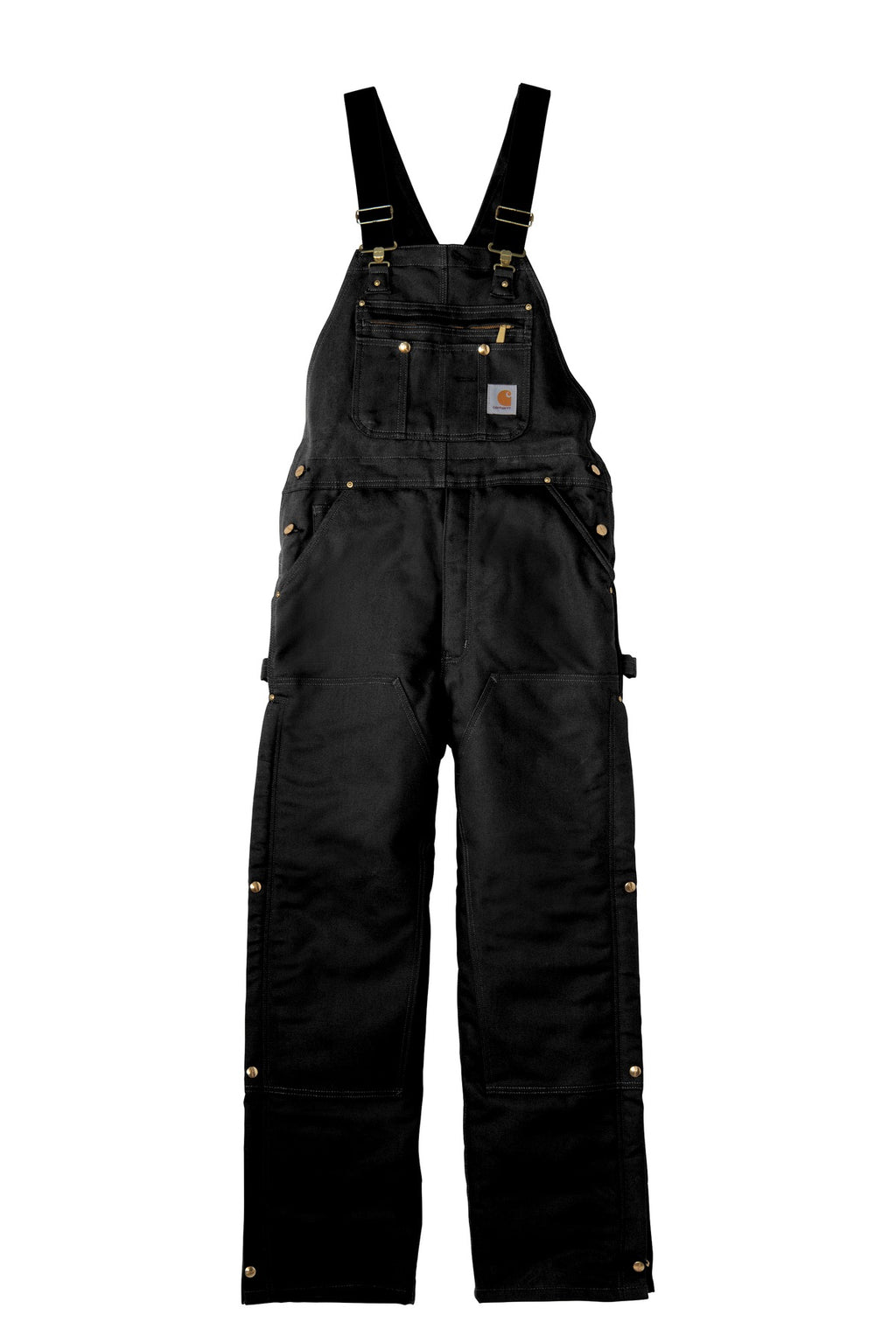 Carhartt CTR41 Lined Zip-To-Thigh Bib Overalls