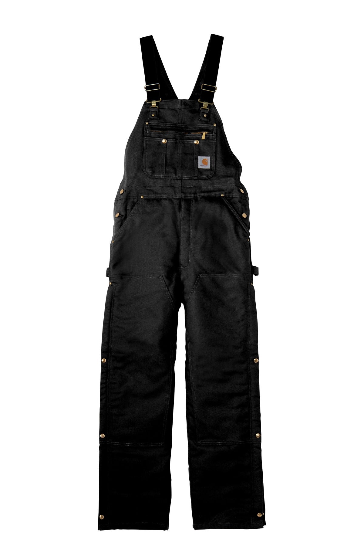 Carhartt CTR41 Lined Zip-To-Thigh Bib Overalls