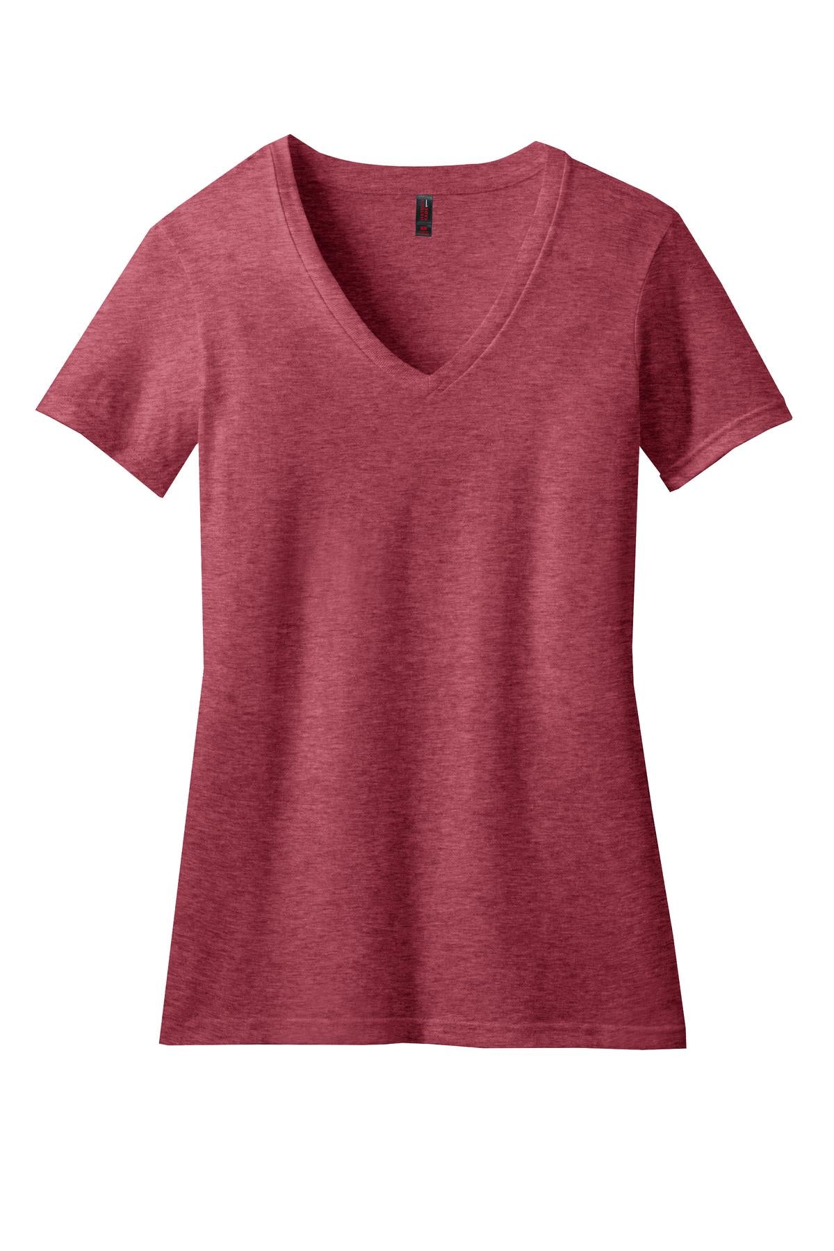 District DM1190L Neck Tee